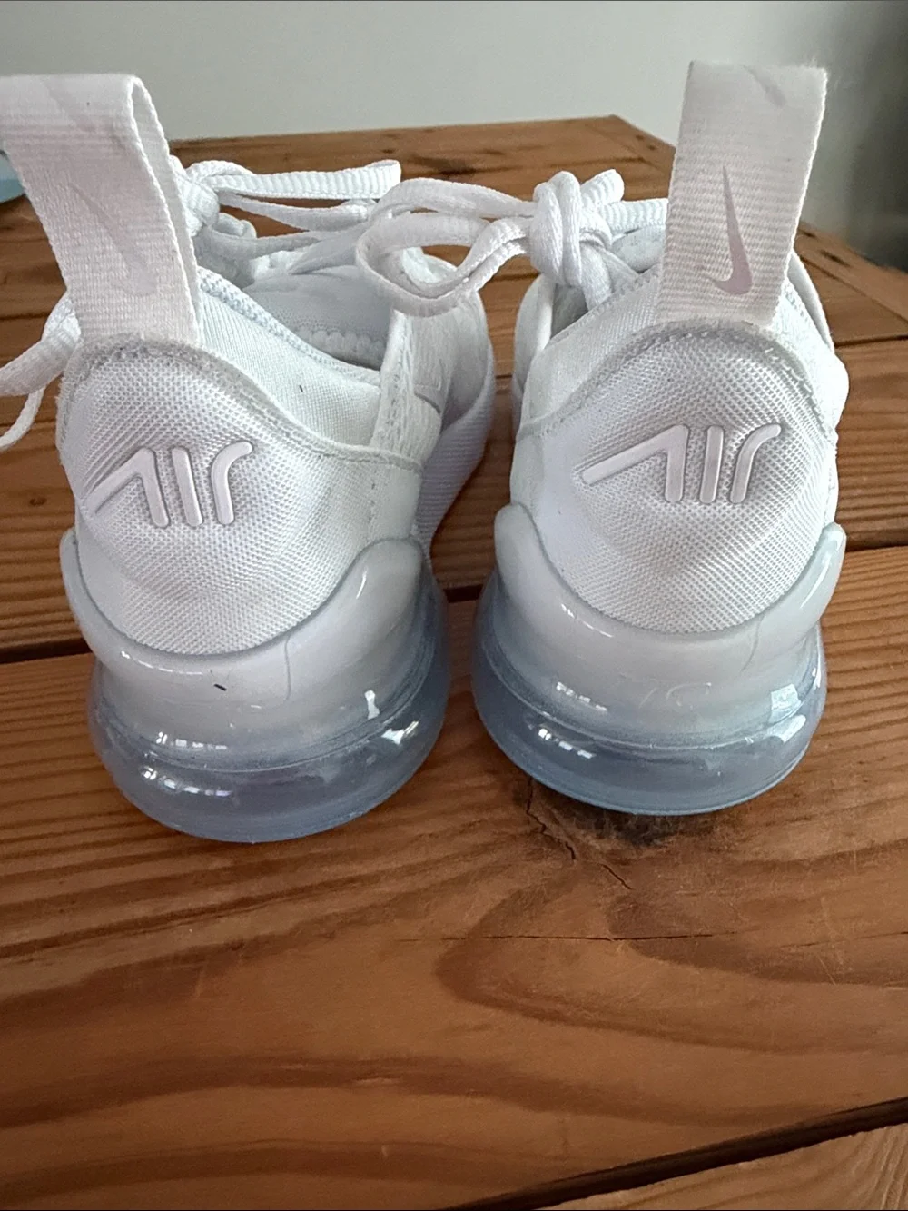Nike Kids White Mesh Sneaker - Breathable Lace-Up
